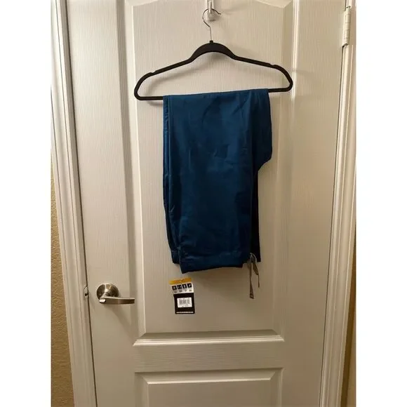 WonderWink Women's Boot Cut Pants - Blue - Picture 3 of 4